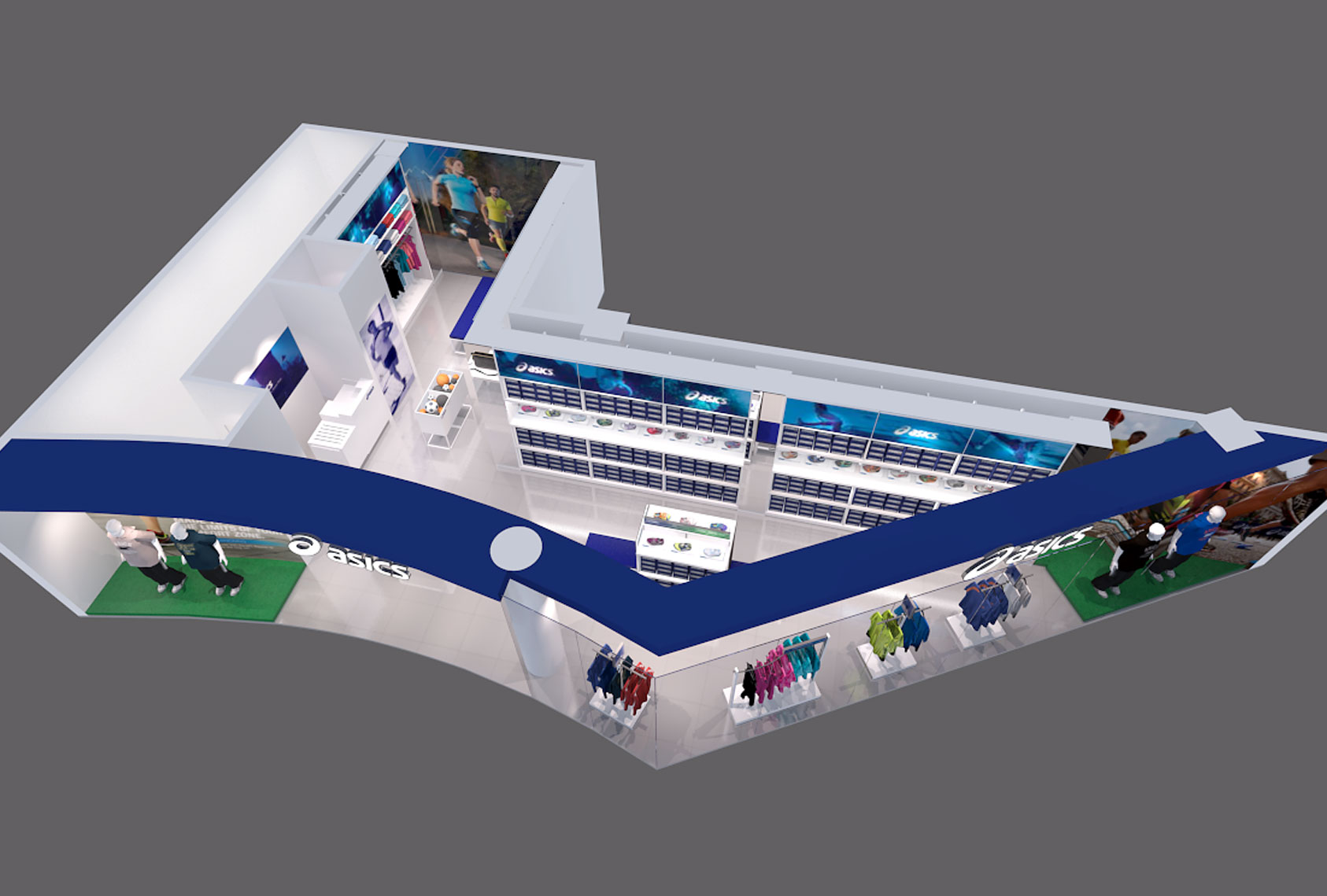 factory outlet asics